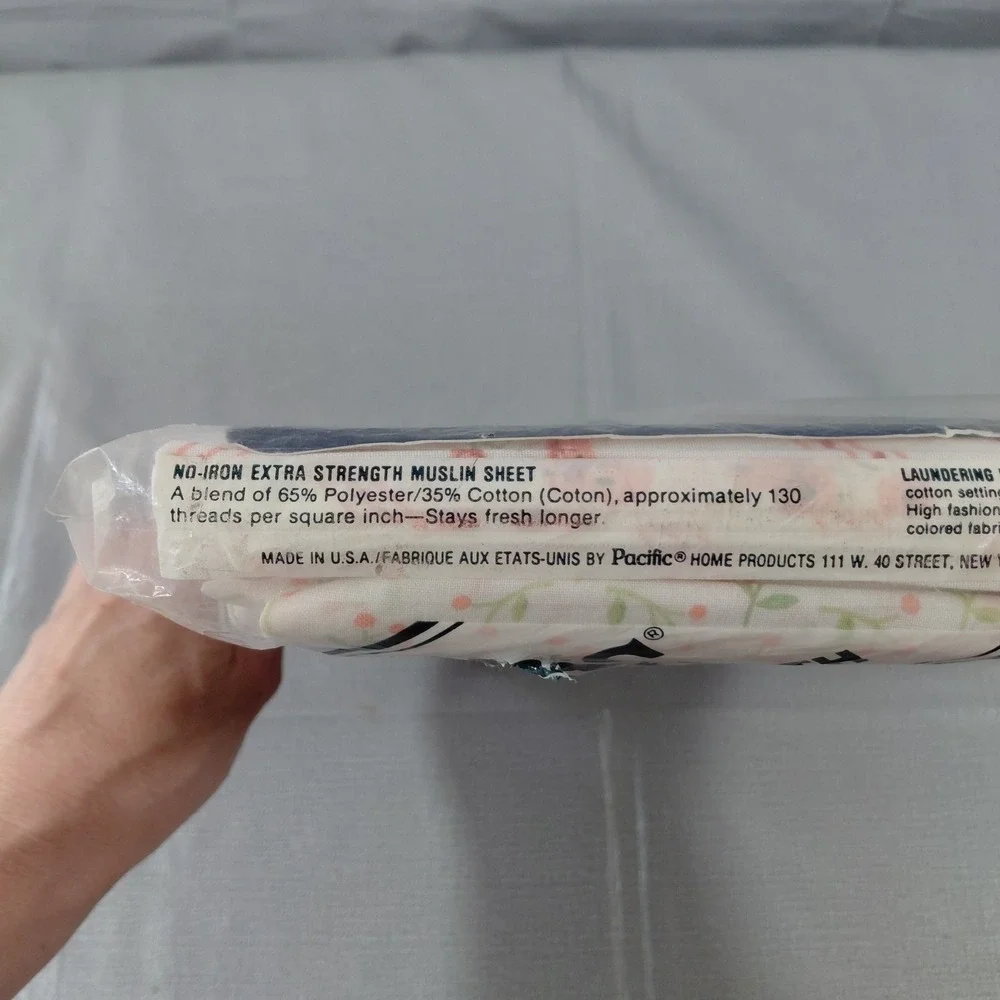 Pacific No Iron Double Flat Sheet 81